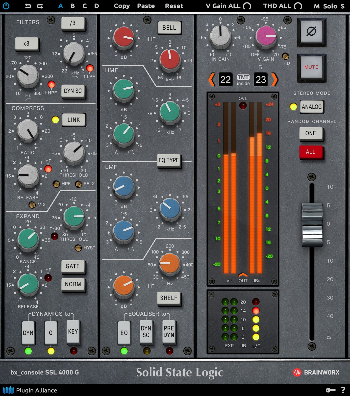 Plugin AllianceBrainworx bx_Console SSL4000 G