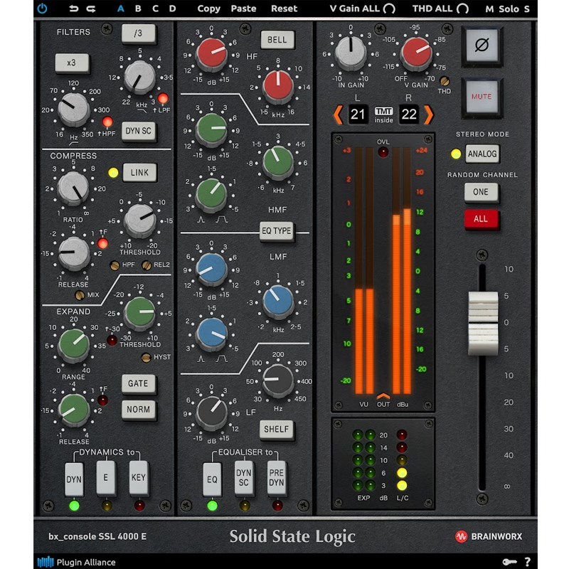 Plugin AllianceBrainworx bx_console SSL4000E