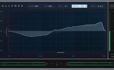 【ブラックフライデーセール】簡単操作ながらも絶大な効果をもたらすインテリジェントEQの定番、soundtheory GULLFOSSが40%オフ！