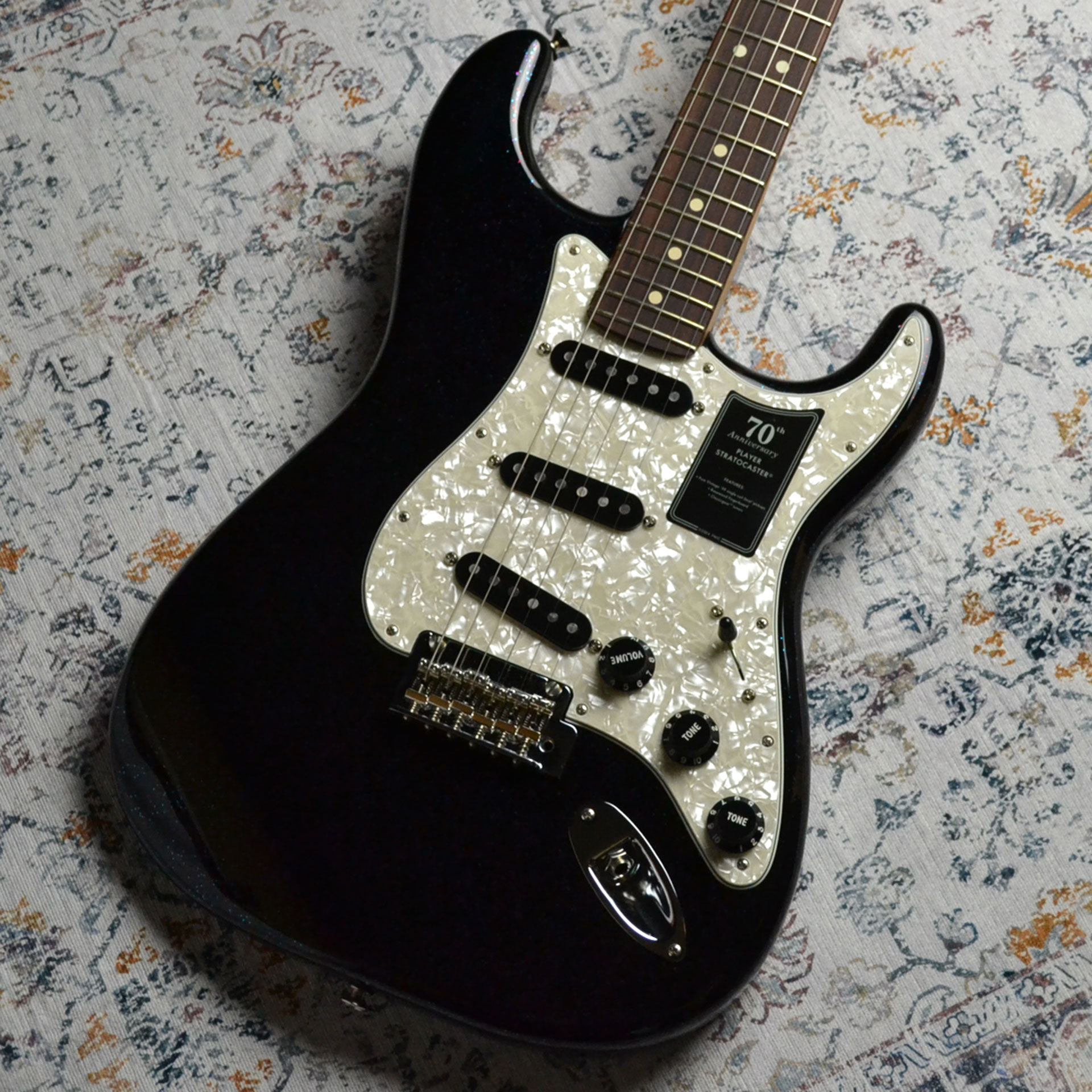 Fender70th Anniversary Player Stratocaster Nebula Noir
