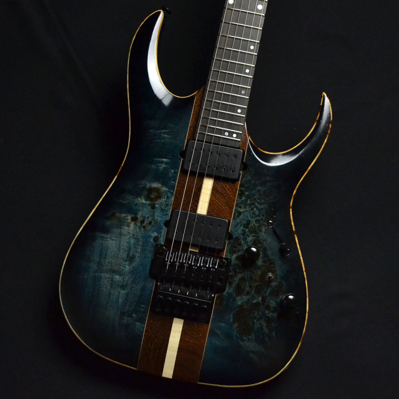 IbanezRGA20P1PB Cosmic Blue Burst Low Gloss