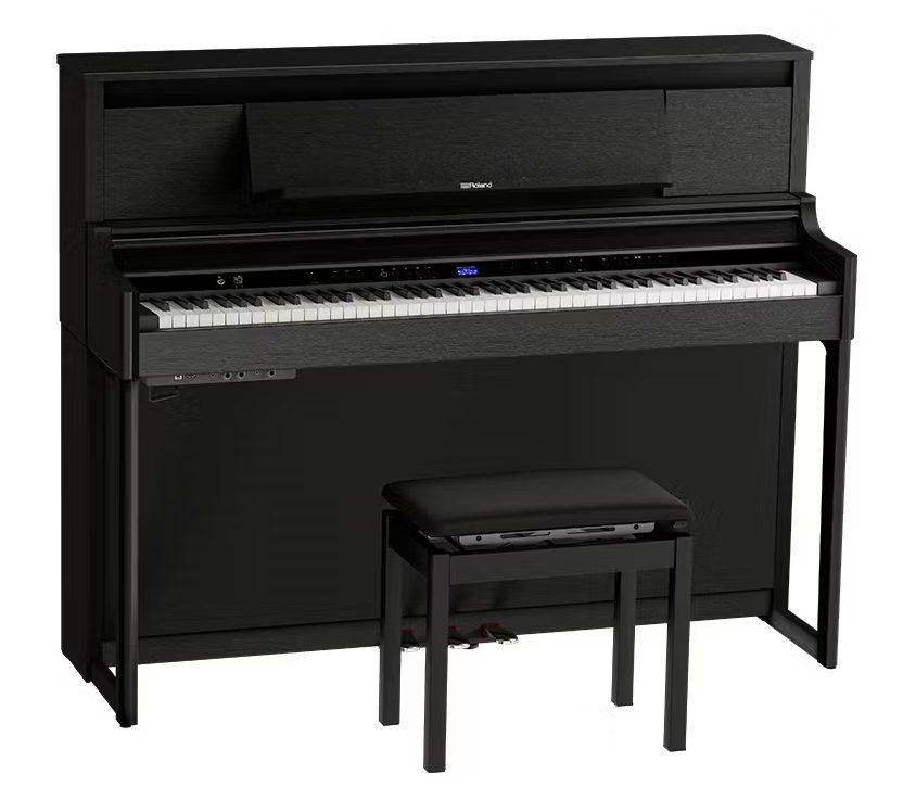 表情豊かなピアノ音と最高クラスの鍵盤を備えた実力派モデルRoland / LX6GP （KURO）