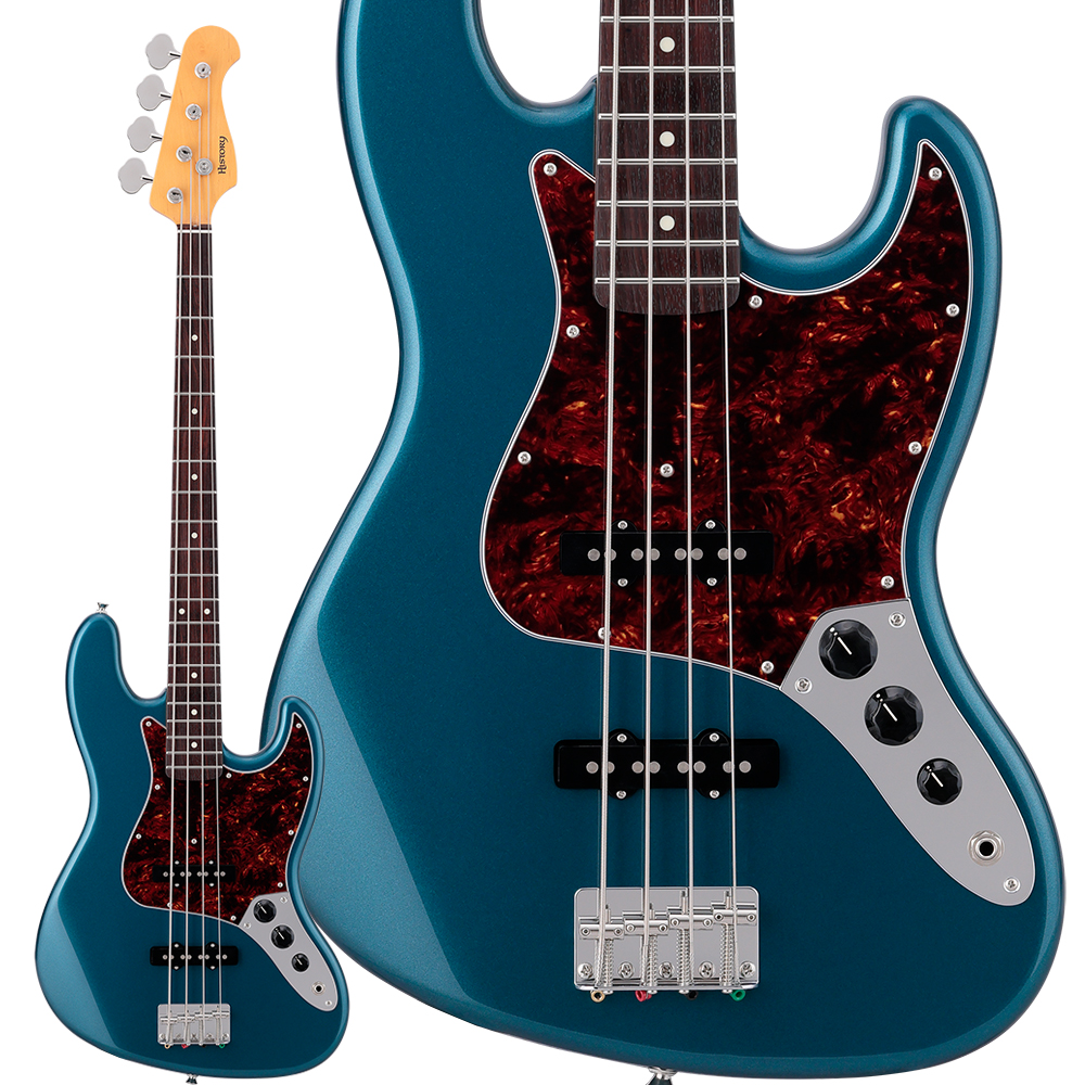 エレキベース ジャズベースタイプ 日本製HISTORY HJB-Standard/VC