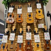 須坂店　ウクレレ　ラインナップ