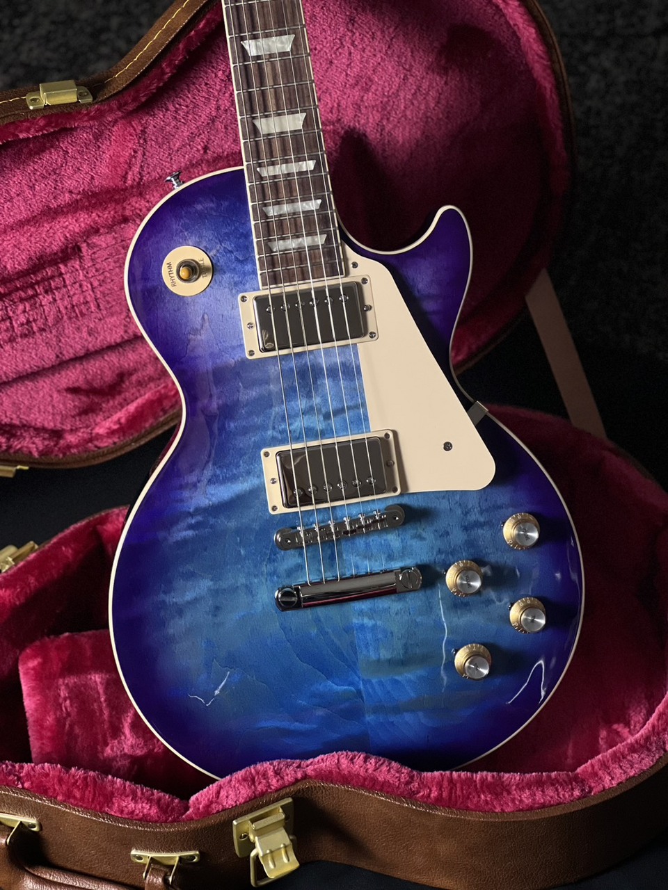 Gibson USALes Paul Standard 60s Figured Top Blueberry Burst