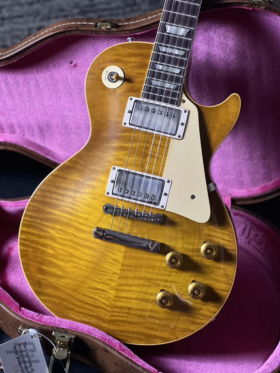 Gibson CustomShop1959 Les Paul Standard VOS NH Lemon Burst