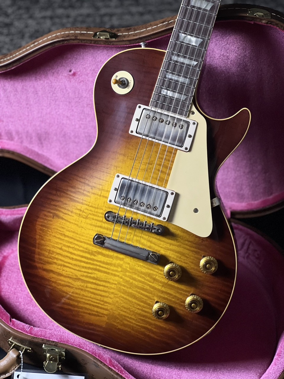 Gibson CustomShop1959 Les Paul Standard VOS NH Faded Cherry Tea Burst