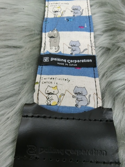 Daiking coporation ダイキングコーポレーション D-STRAP FISHING-CAT 釣り 猫 ストラップ 島村楽器イオン長岡店