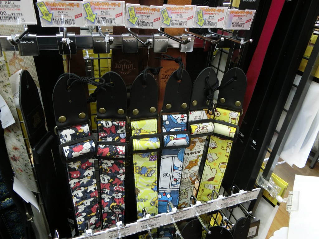 島村楽器限定デザイン『ドリームキャラクターシリーズ』ストラップ入荷!