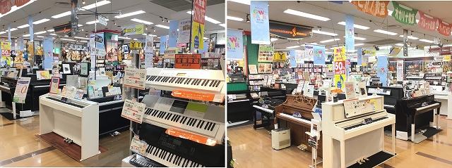 【電子ピアノ】お店に展示中の電子ピアノをドドンとご紹介致します！　島村楽器イオン長岡店