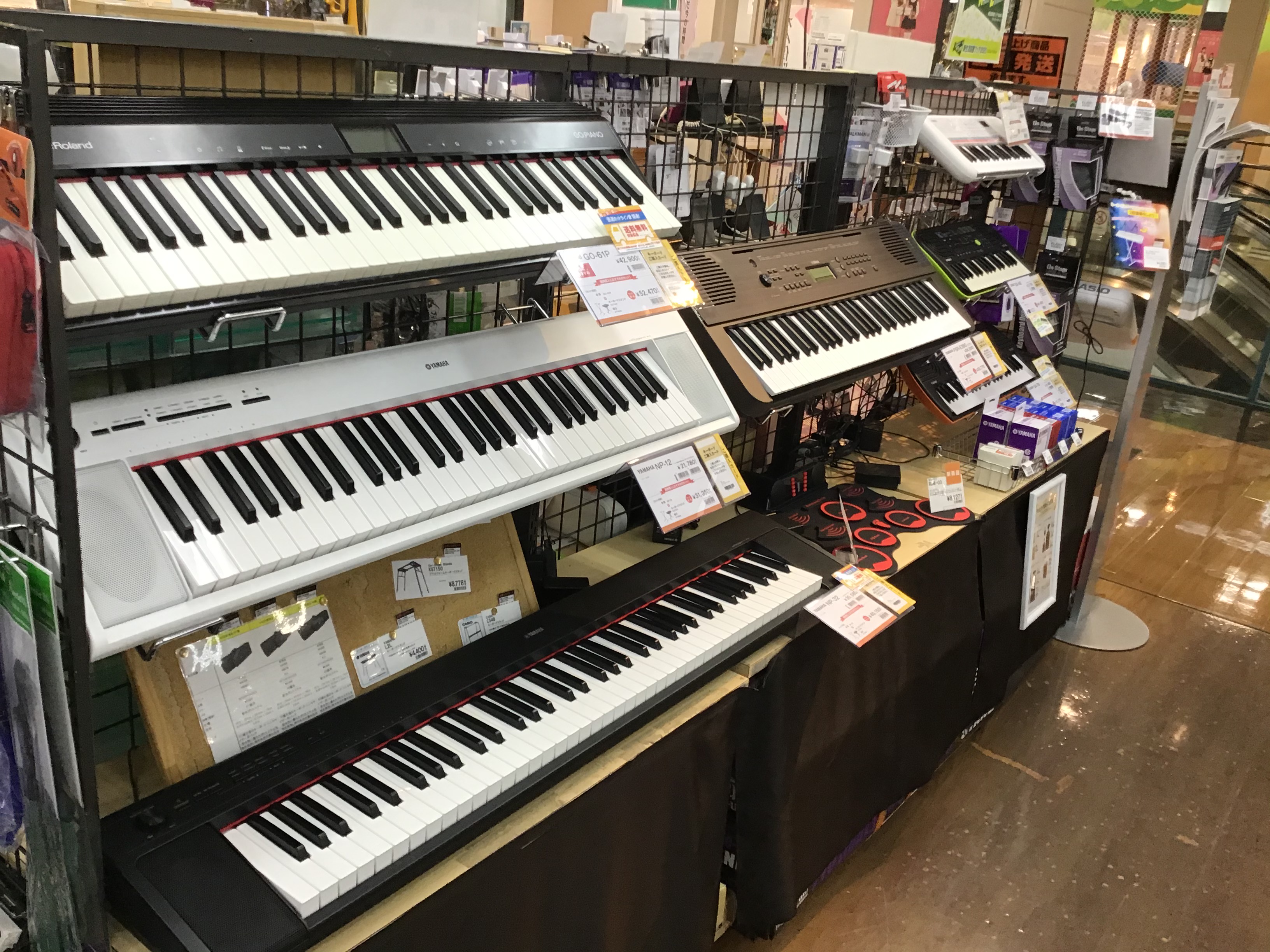 キーボード　島村楽器長岡店