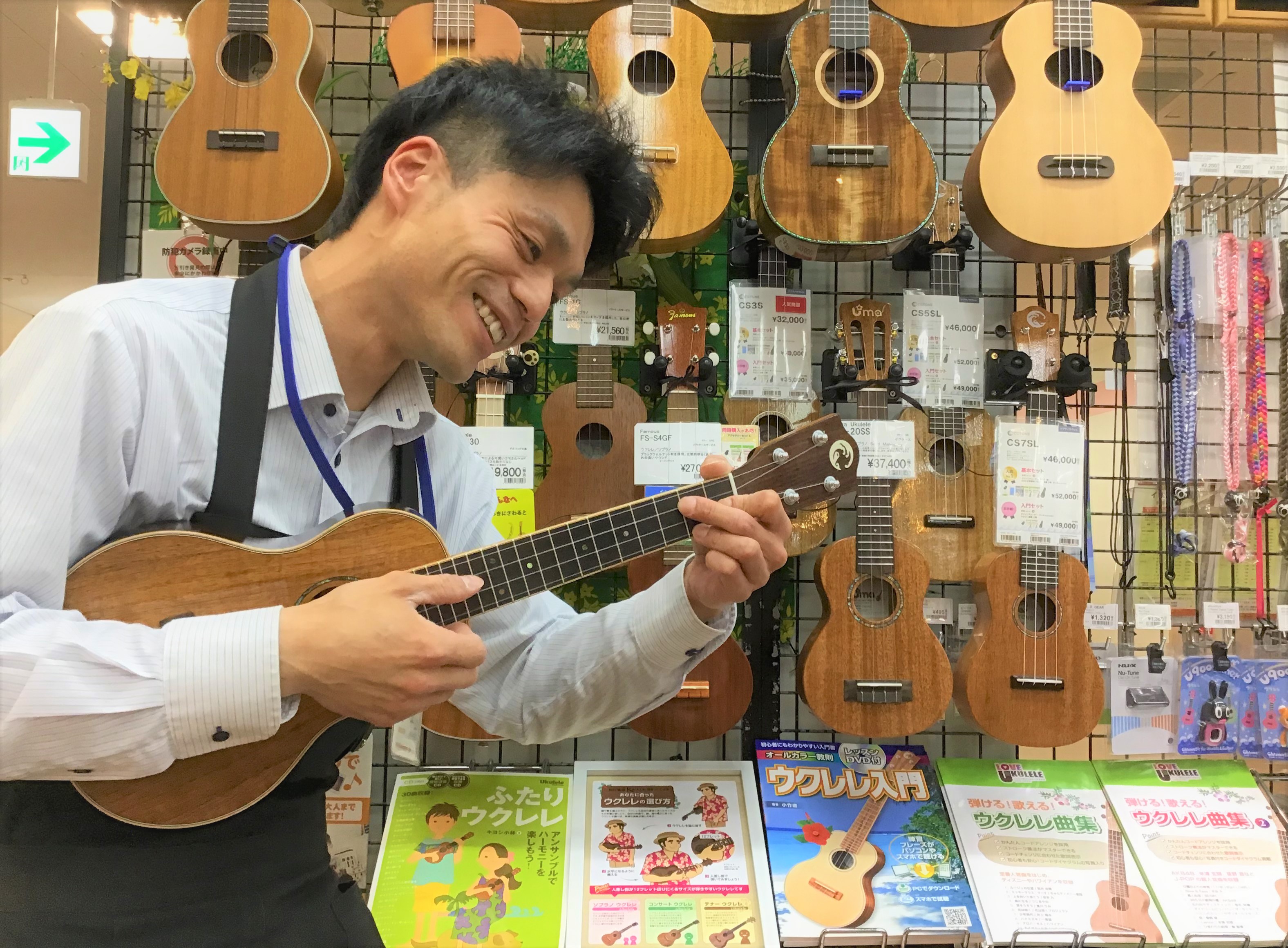 長岡店-ウクレレの販売ランキングを発表