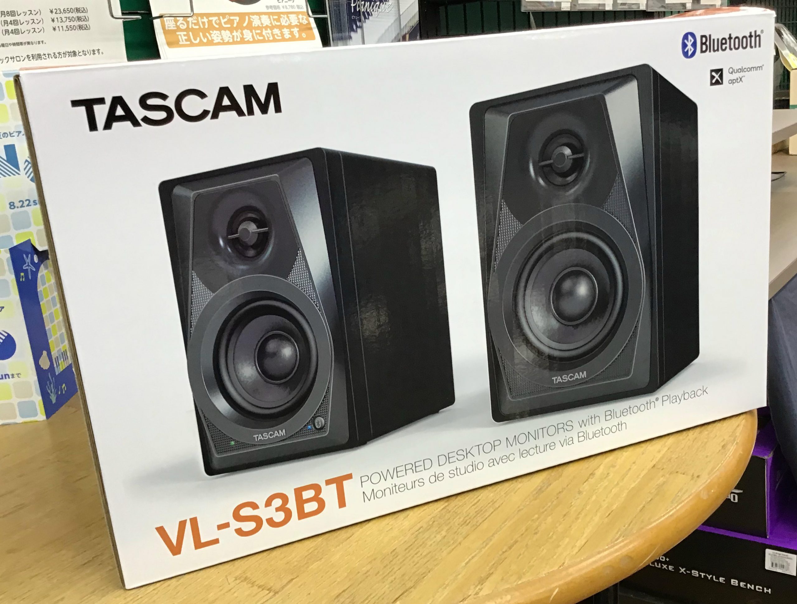 TASCAM/VL-S3BTが入荷しました！