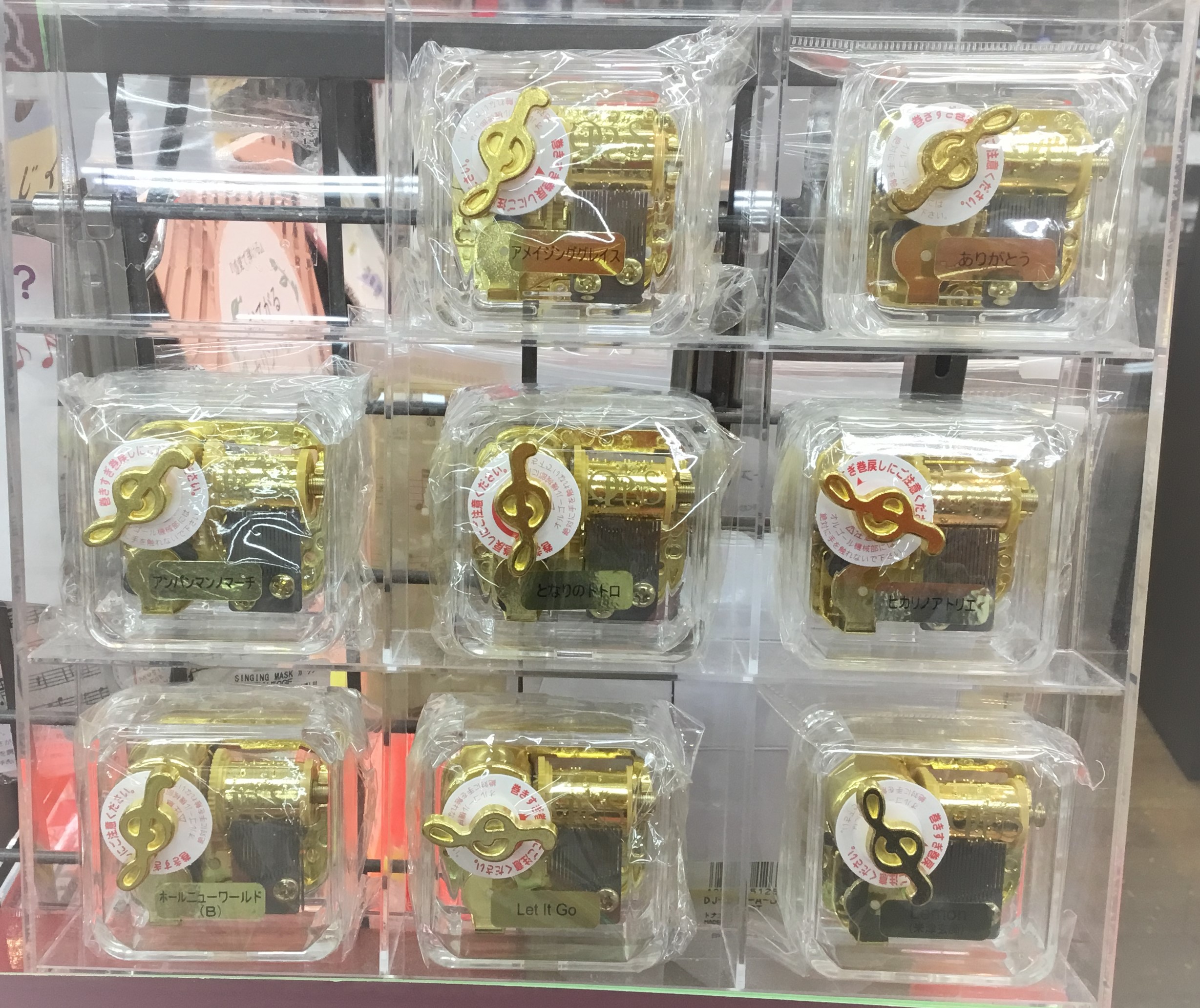 オルゴール　島村楽器長岡店