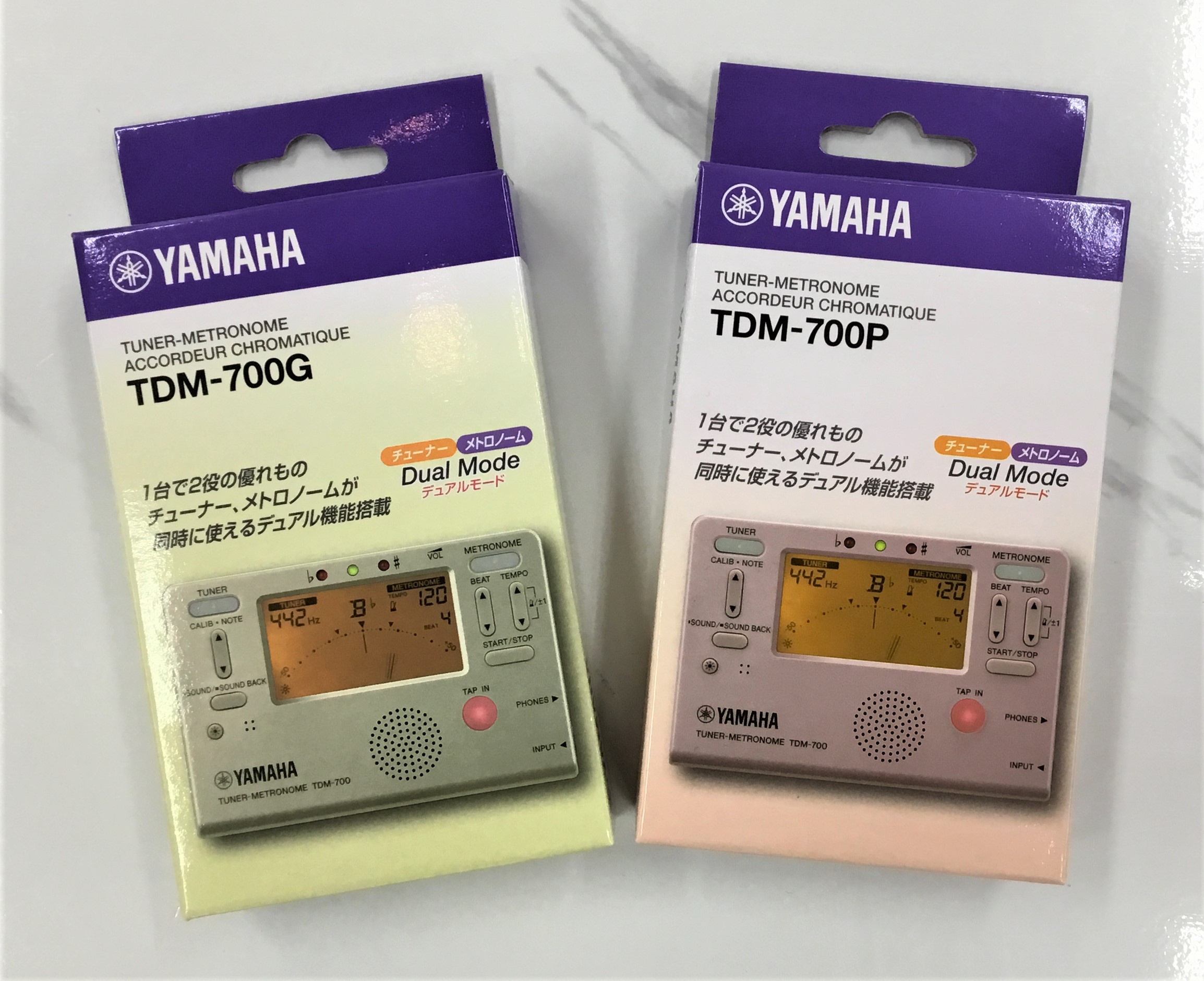 チューナーメトロノームYAMAHA TDM-700