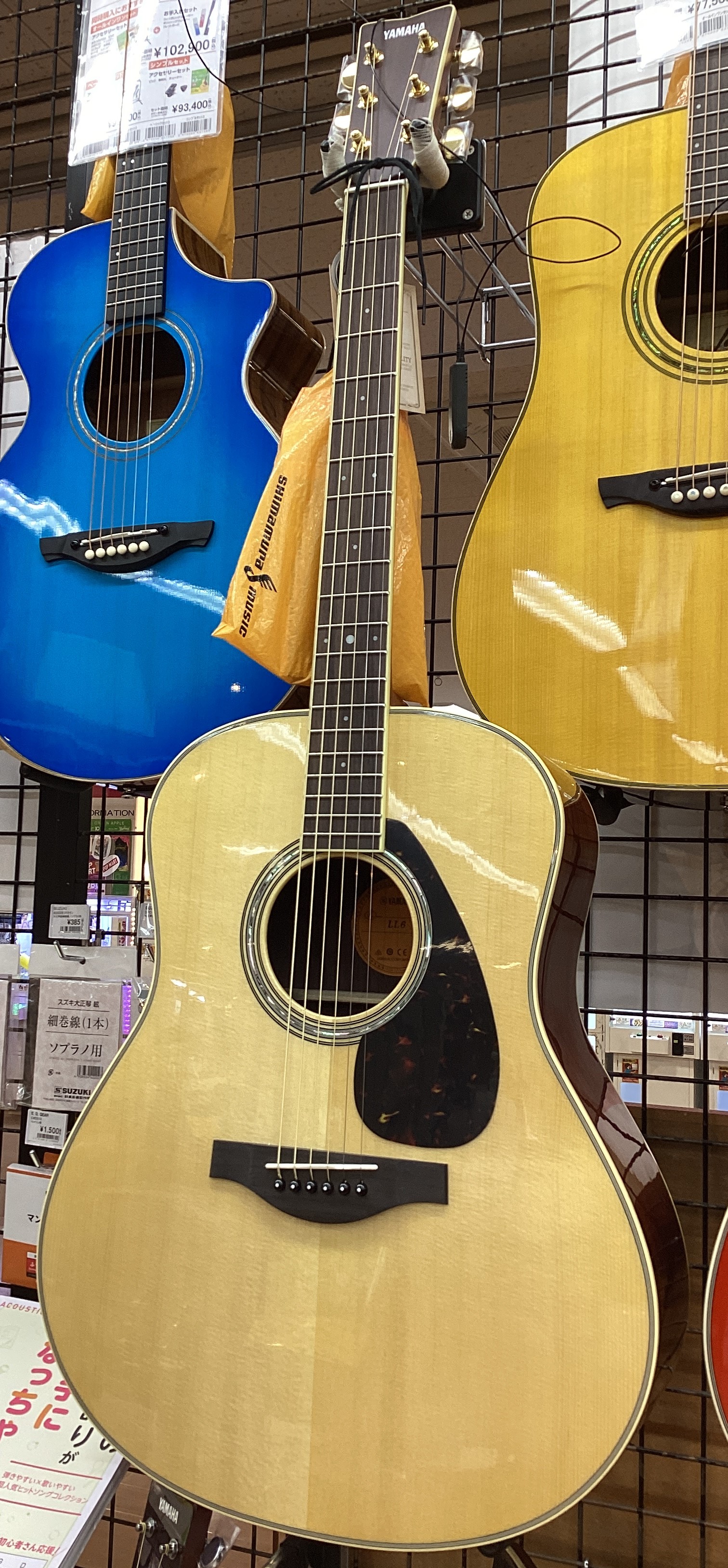 アコースティックギター　ドレッドノート (傷有特価品)YAMAHA LL6 ARE