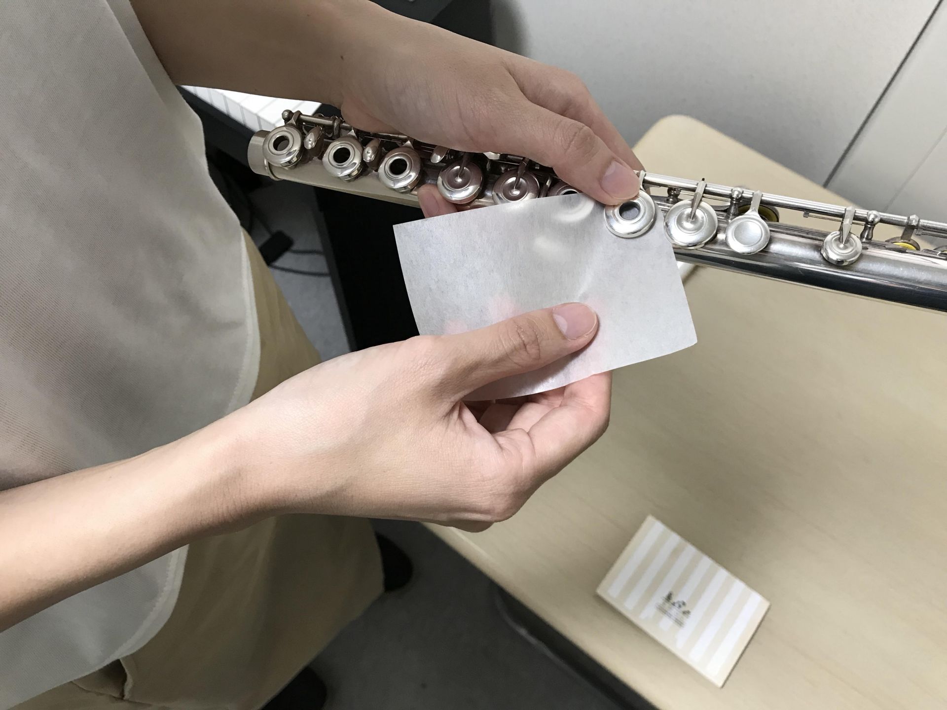 音楽教室かわら版～その11 フルート講師 岩崎梓の「フルートを吹いてみよう」その3～