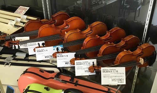 ウェブストア ★値下げ★HORA社【Reghin】分数ヴァイオリン　1/10 弦楽器