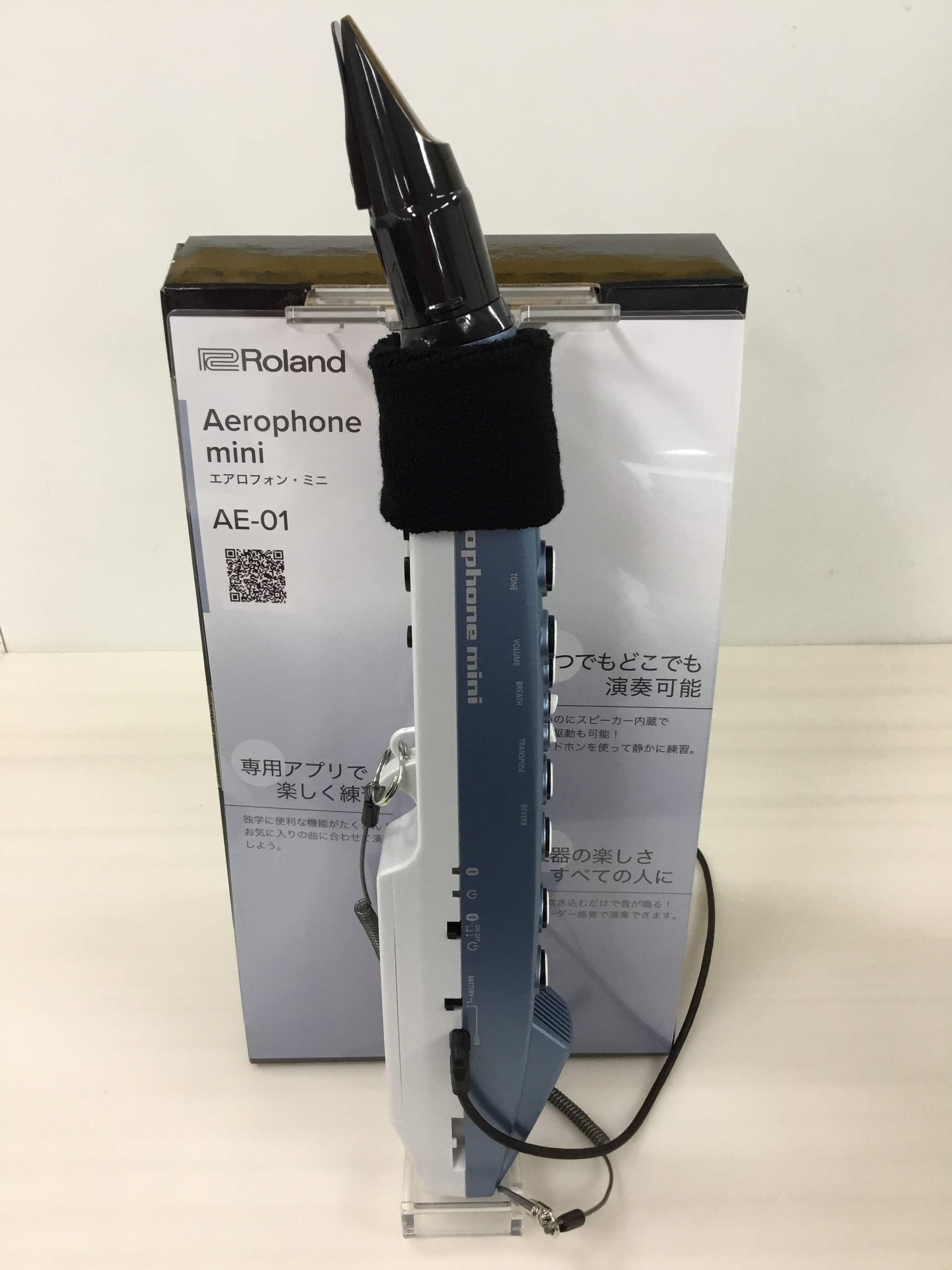 *Aerophone mini AE-01 入荷しました！ **いつでもどこでも演奏できる！サックスがもっと身近に！ Rolandの新製品Aerophone AE-01が当店にも入荷しました！ 店頭では実際にお試しいただけます。]]ぜひお気軽にご来店ください！ |*ブランド|*型名|*定価(税込)| […]