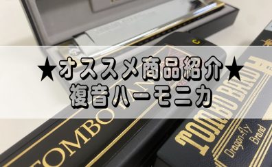 【趣味で始める複音ハーモニカ♪】複音ハーモニカおすすめ商品紹介