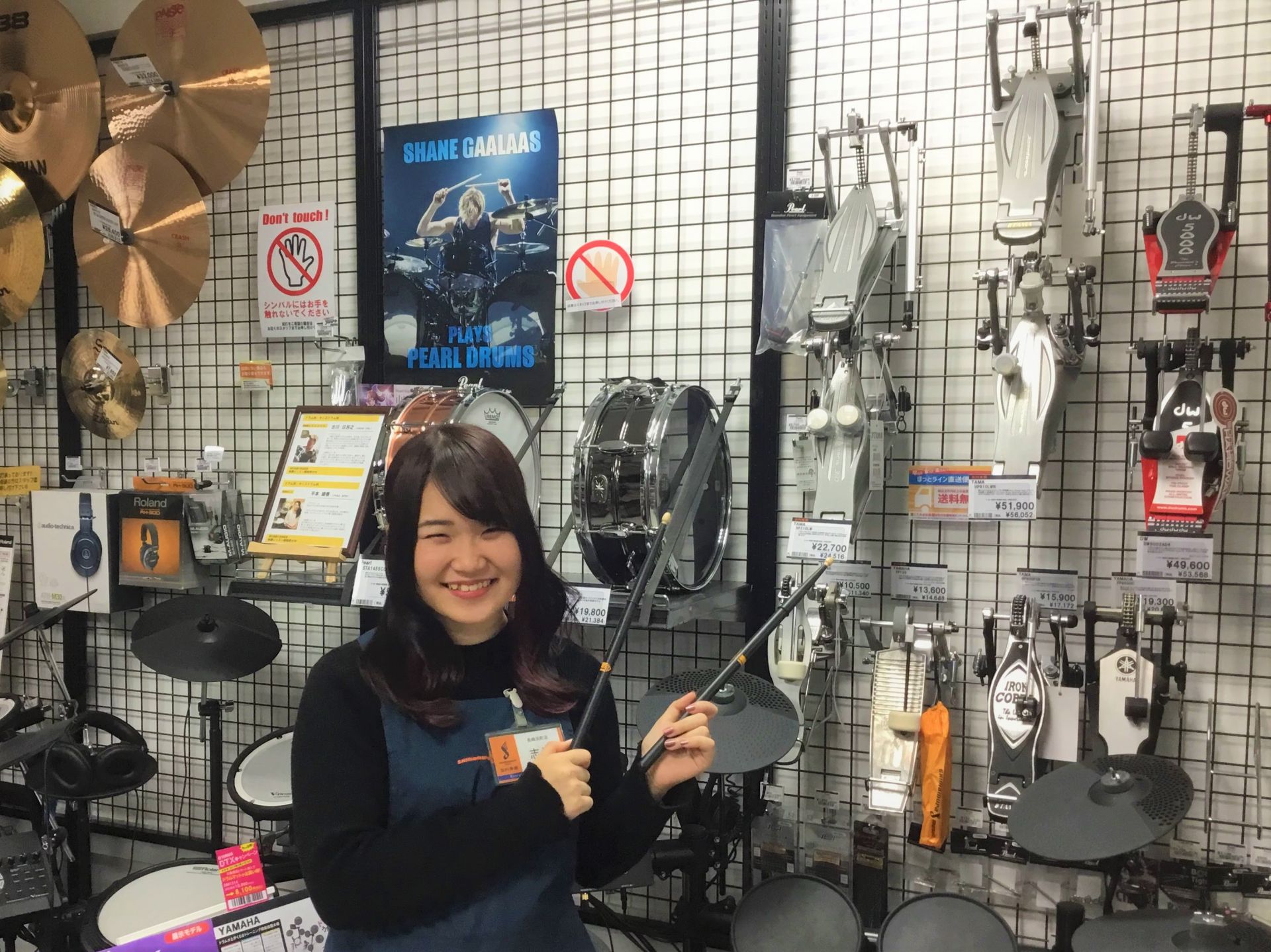 長崎でドラムをお探しの方は当店へ ドラムペダル展示商品のご紹介 長崎浜町店 店舗情報 島村楽器