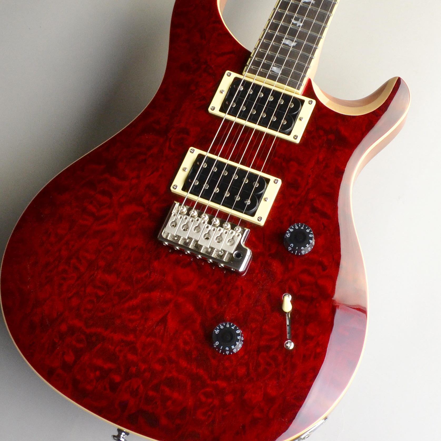 【入荷情報】Paul Reed Smith(PRS) – SE CUSTOM 24 QM LTD Black Cherry