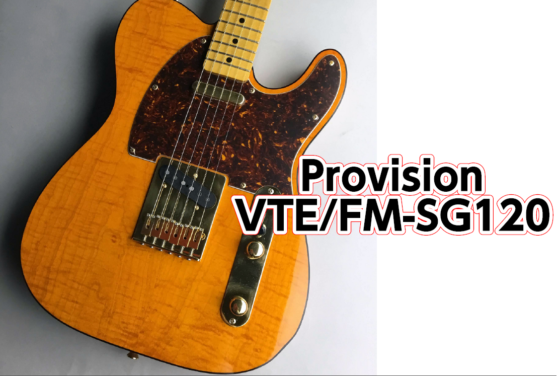 【エレキギター】Provision / VTE/FM-SG120好評展示中！