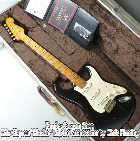 【中古】Fender Custom Shop Eric Clapton “Blackie” Tribute Stratocaster by Chris Fleming