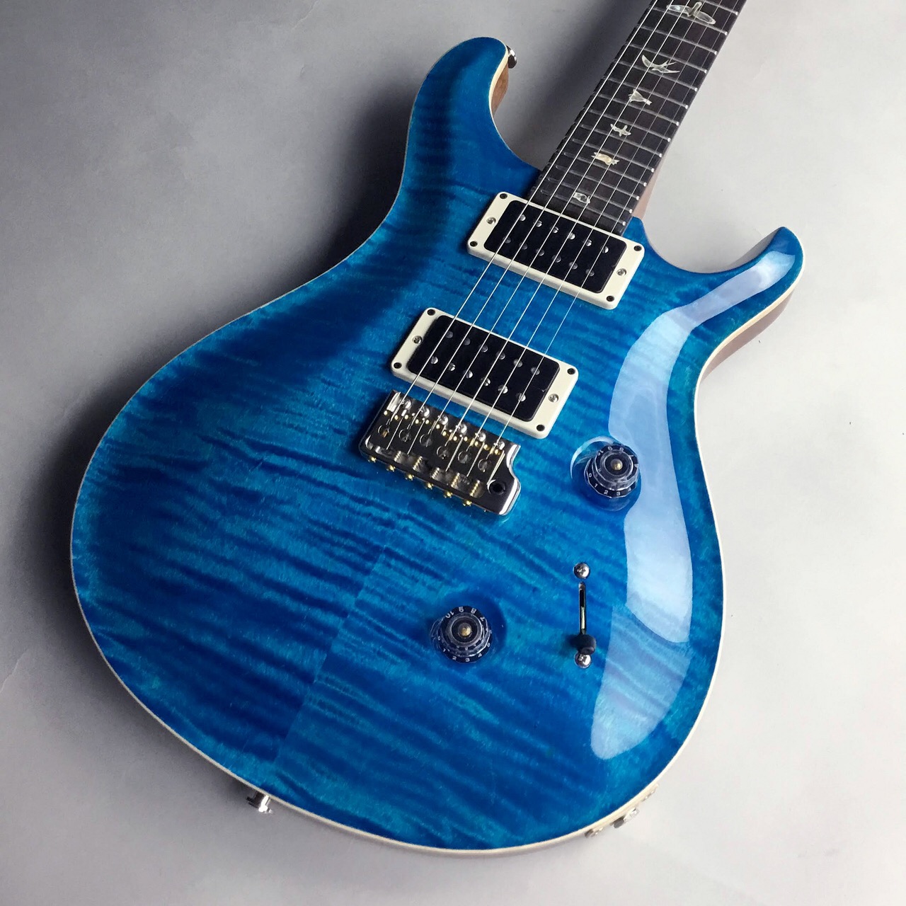 【エレキギター】Paul Reed Smith(PRS) Custom 24 Lacquer Finish Aqua Marine Pattern Thin Neck入荷しました！