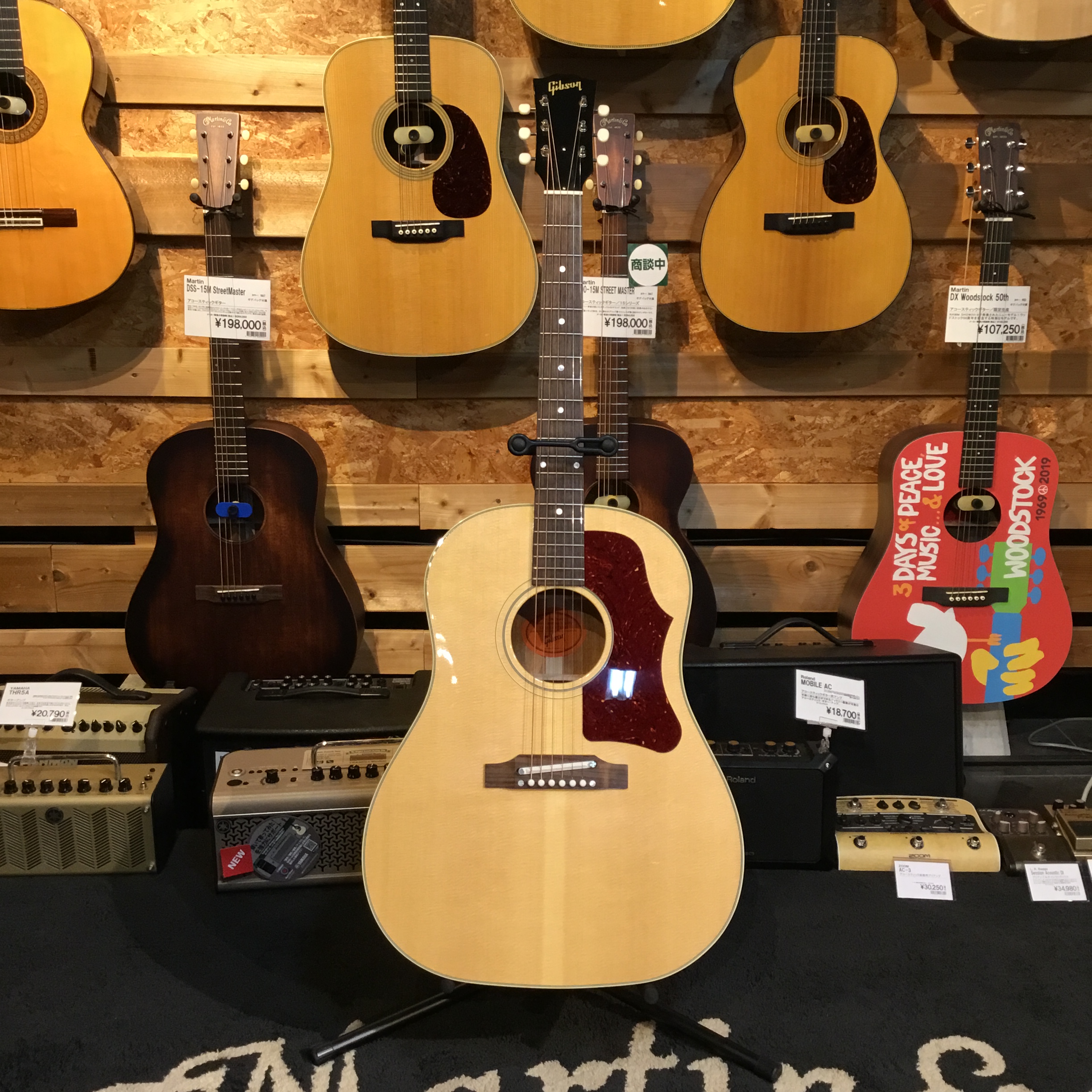 新入荷 Gibson 60s J 50 Original Aj 長崎浜町店 店舗情報 島村楽器