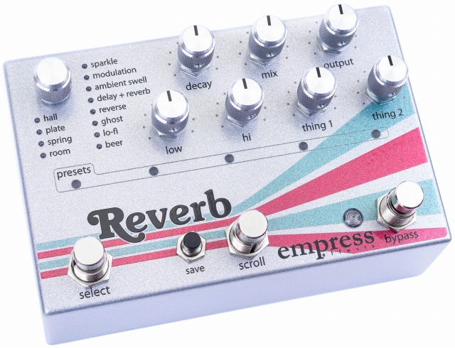 Empress Effects：Reverb