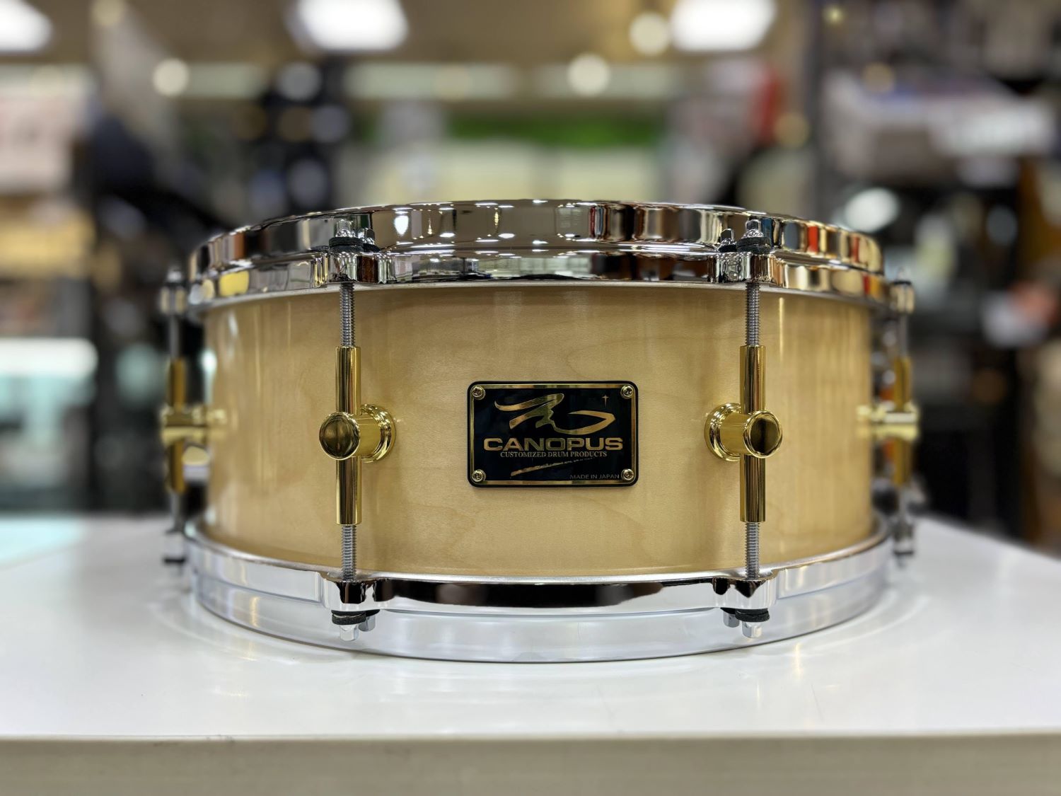 スネアドラムCANOPUS M-1455