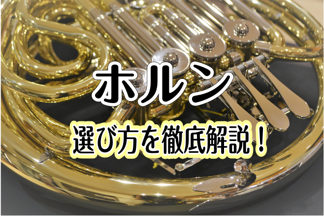 ホルンの選び方を解説します！～ぴったりのモデルを見つけません