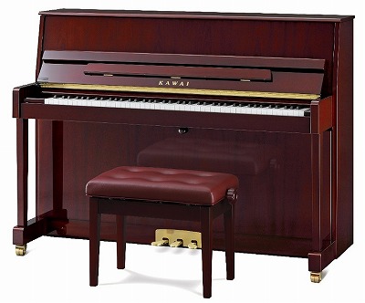 新品アップライトピアノK-114SN