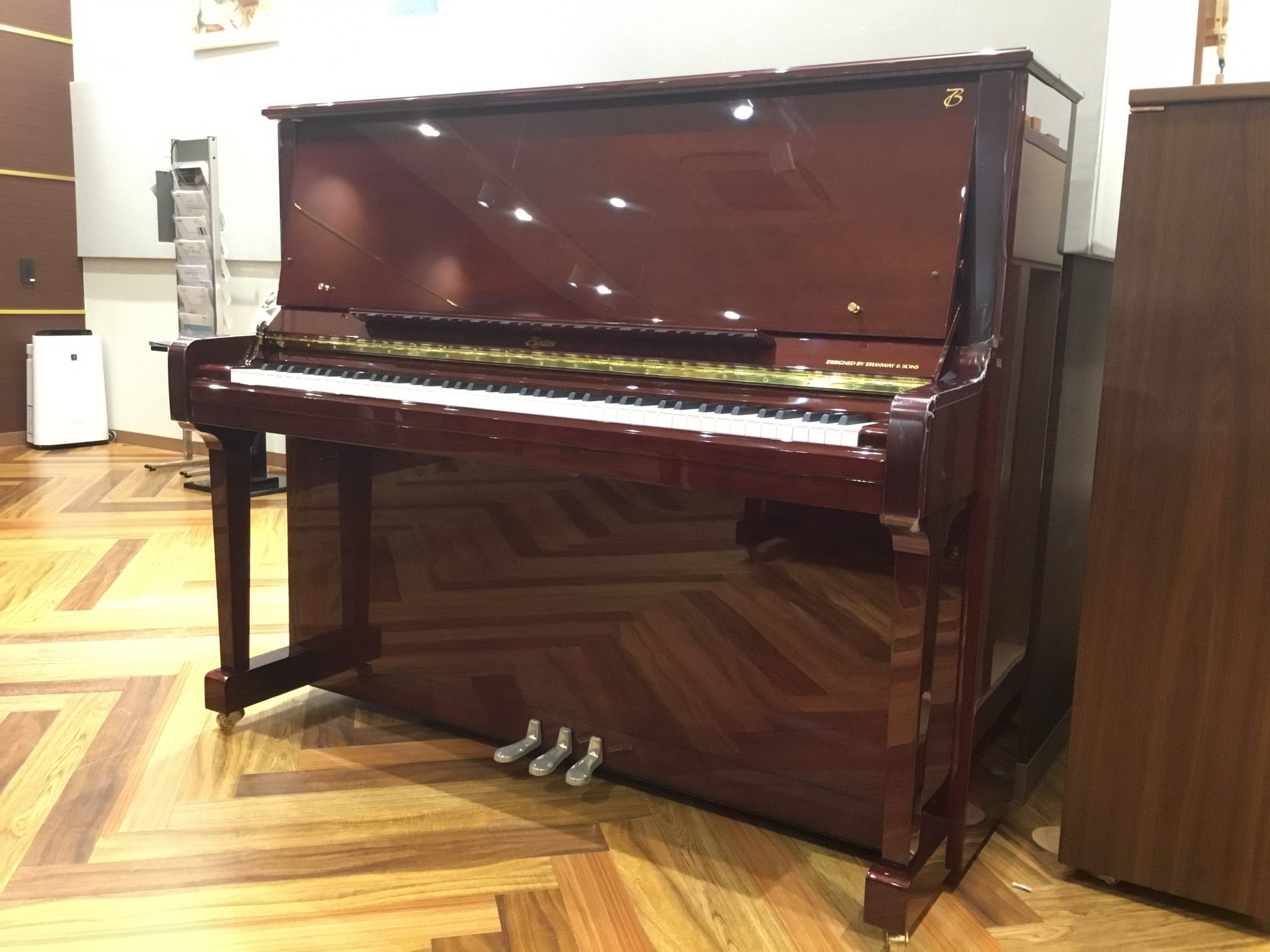 新品アップライトピアノUP126E PE/MP