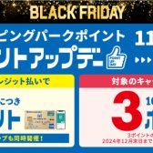 【キャンペーン情報】2024/11/22(金)～11/29(金)ポイントアップデー！【BLACK FRIDAY】