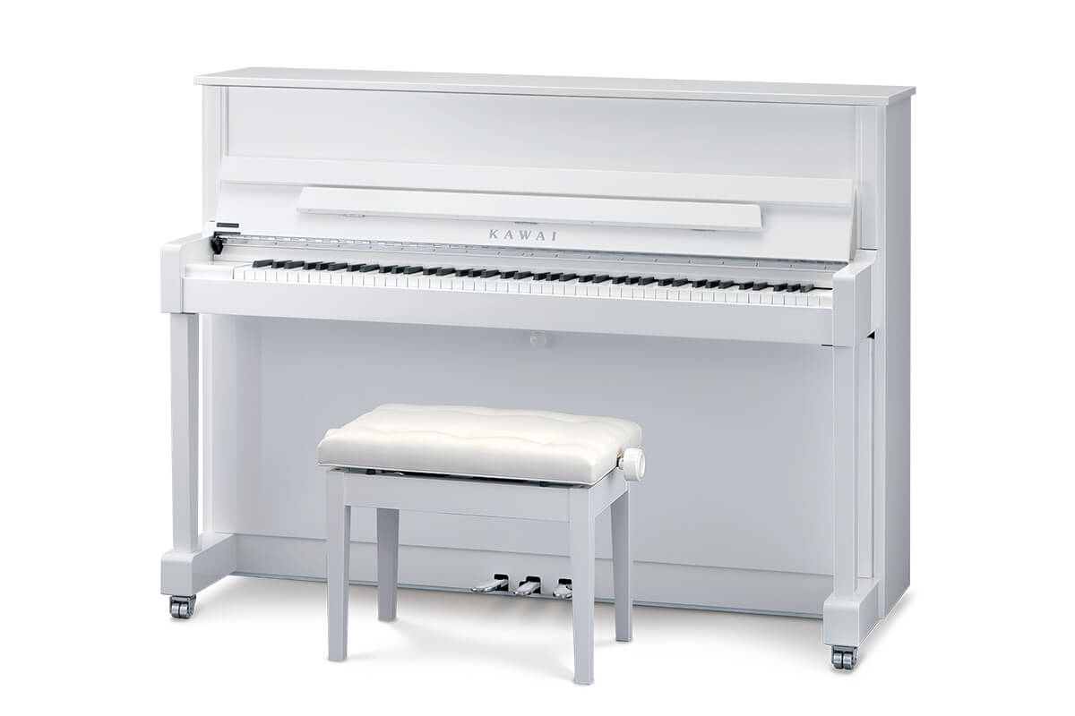 KAWAI：新品アップライトピアノK-114SX