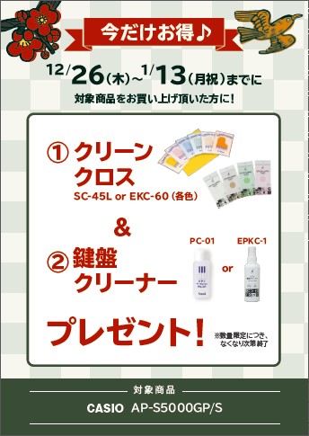 CASIO＜対象商品＞AP-S5000GP/S