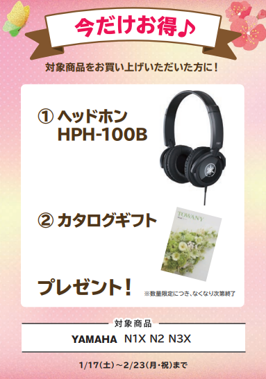 YAMAHA<対象商品>N1X