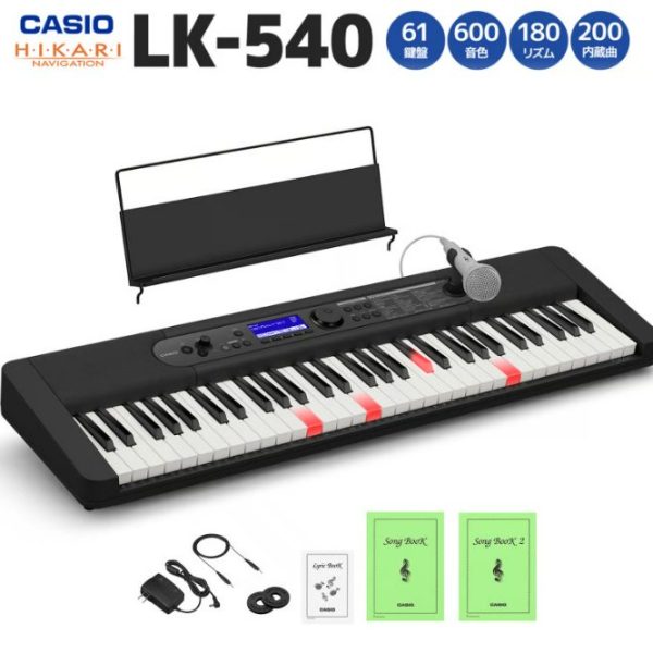 CASIO:LK-540<br />
￥37,400（税込）