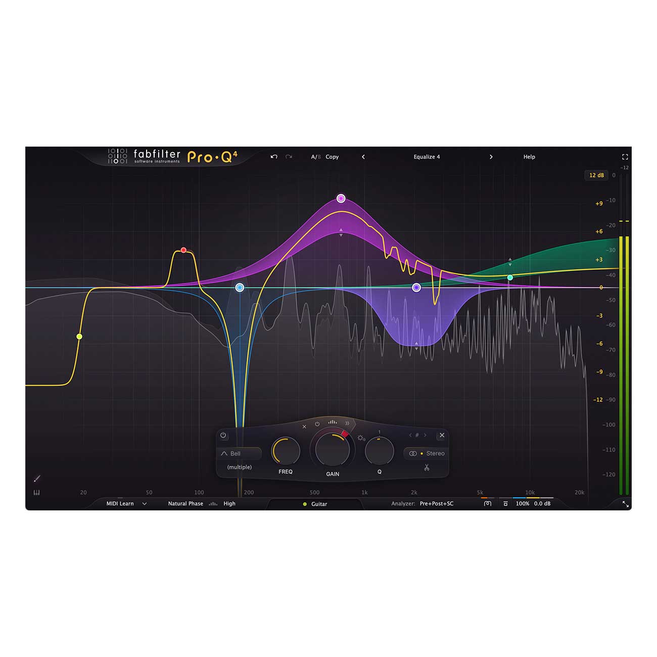 Pro-Q 4 エフェクトプラグイン