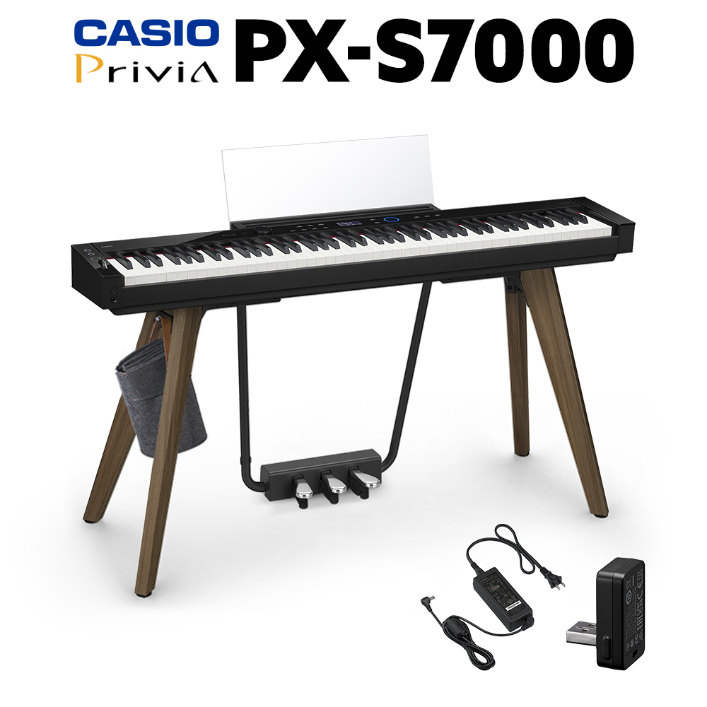新商品入荷いたしました！CASIO PX-S7000 BK 【電子ピアノ 88鍵盤