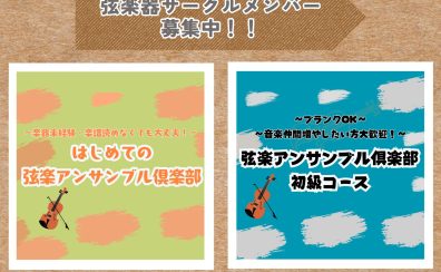 弦楽アンサンブルサークル メンバー募集中!【名古屋/名駅/西区/中村区】