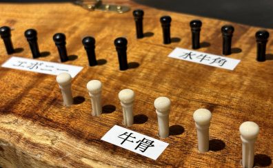 ブリッジピン弾き比べ出来ます！