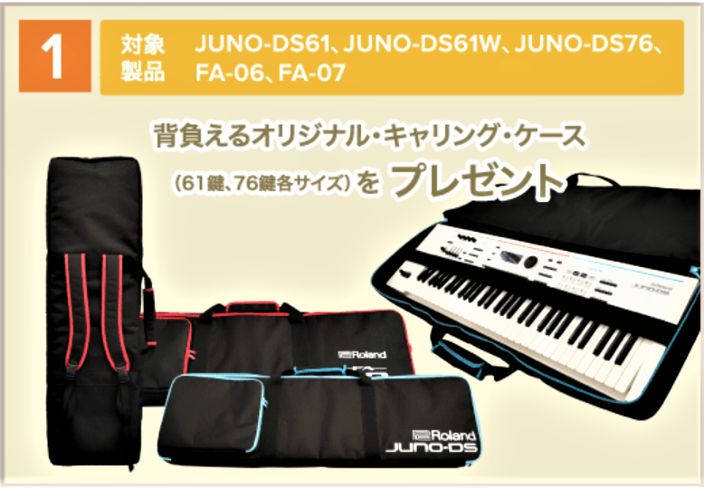 海外花系 Roland FA-07 + 純正リュックケース | dizmekaro.com