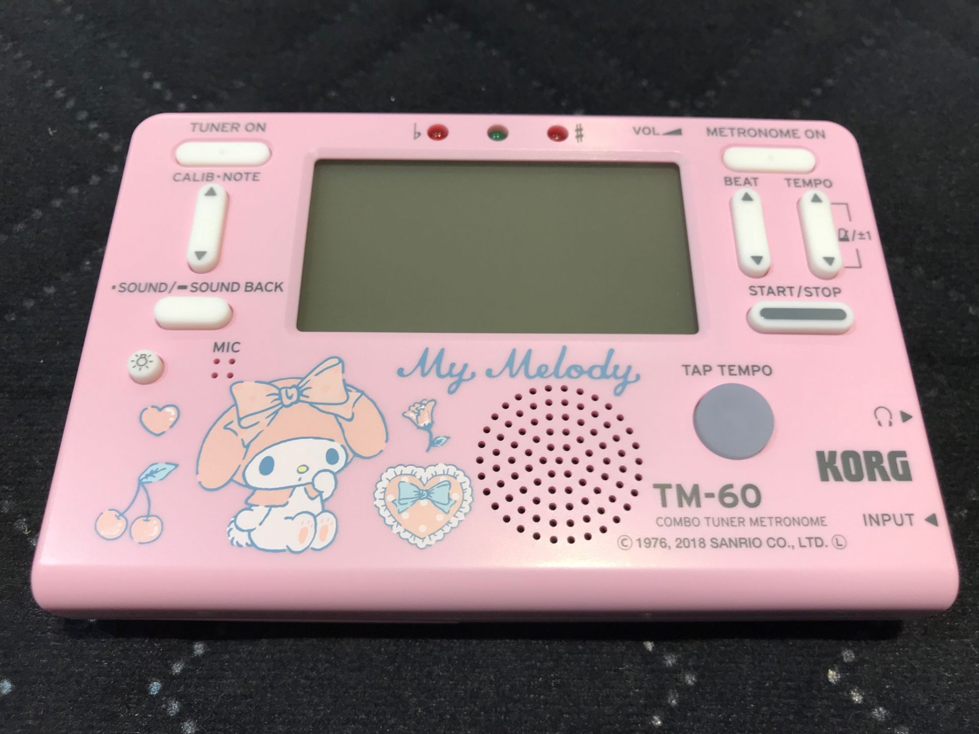 チューナーメトロノーム Korg コルグ Tm 60 サンリオキャラクターデザイン限定発売 名古屋パルコ店 店舗情報 島村楽器