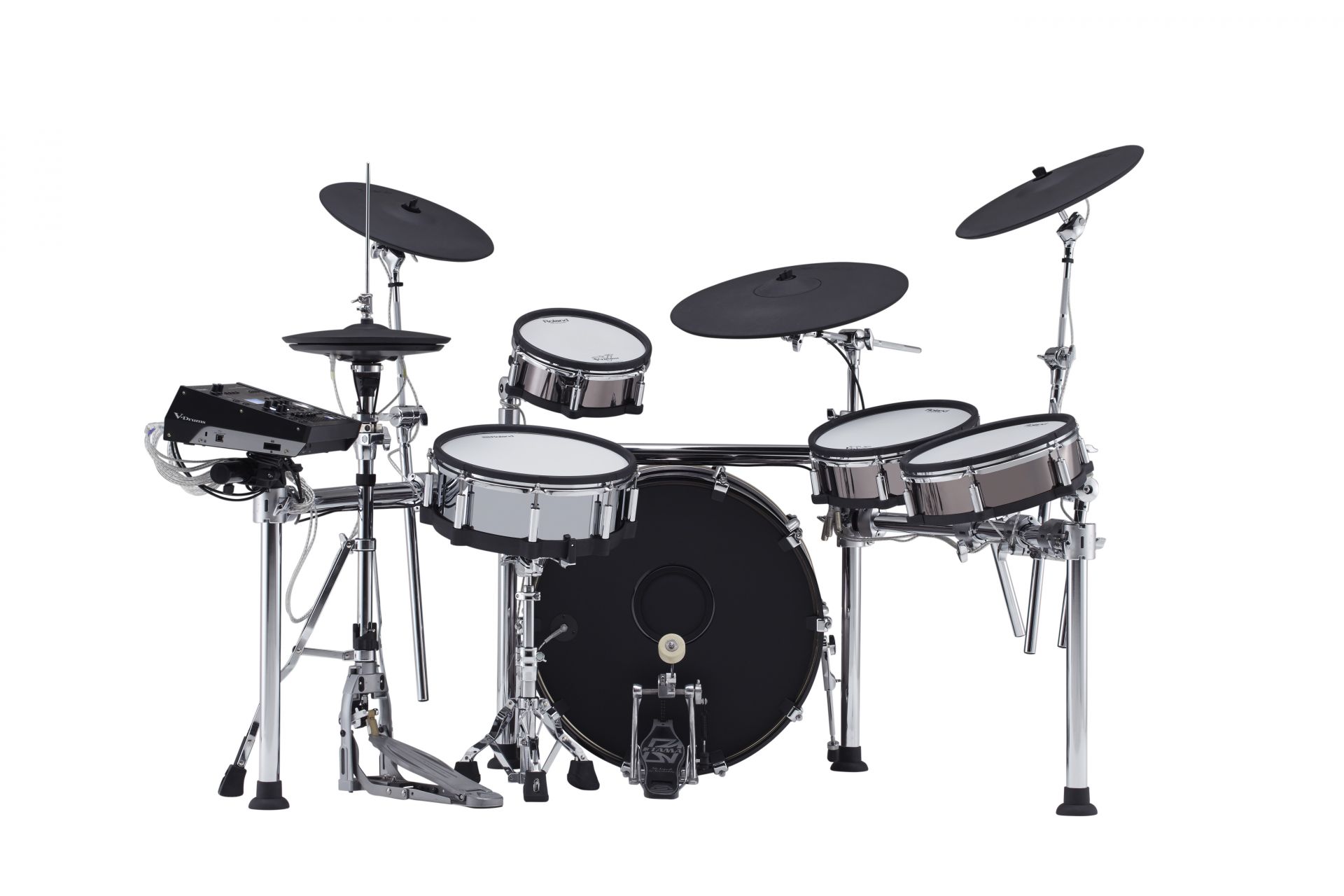 ローランドVドラム、こんなリッチなセットもあります！TD-50シリーズに新セットTD-50KVX-S登場！！バスドラムにご注目！！