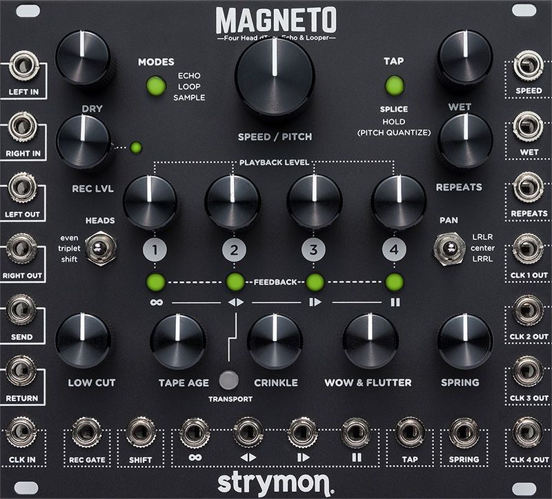 *Strymonが放つユーロラック規格のエフェクトモジュール『Magneto』が入荷！当店にてお試し頂けます！ |*メーカー|*型番|*通常販売価格（税抜）|*ご購入URL| |Strymon|Magneto|[!67,800円!]|こちら| モジュラーシンセを愛する全ての人に朗報！その高品質さから […]