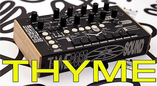 チェコの天才集団Bastl  Instrumentsの話題作「THYME」が限定入荷！