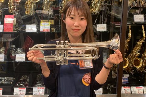 スタッフ写真 音楽教室、金管楽器 熊澤